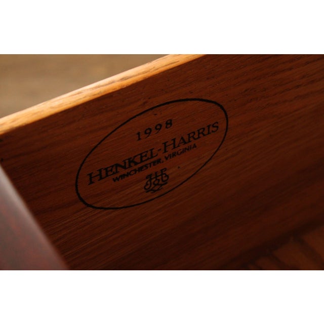 Henkel Harris Henkel Harris Georgian Style Mahogany Armoire For Sale - Image 4 of 18