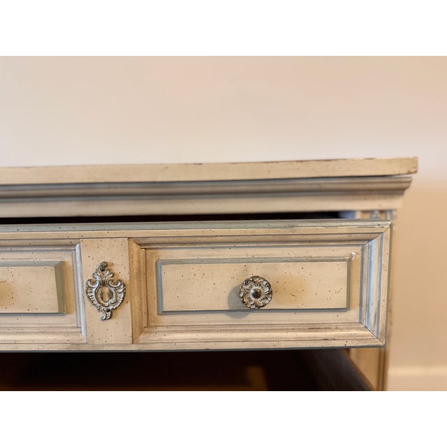 Wood Dixie Furniture French Country Vintage Dresser For Sale - Image 7 of 9