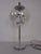 Glass and Chrome-Plated Ball Table Lamp, Italy, 1960s For Sale - Image 16 of 16