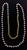 Book Chain Lavender Glass Gold Filled Long Victorian Necklace Antique 46” For Sale - Image 4 of 6