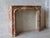 Antique French Boudin Mantelpiece in Brèche De Montmeyan Marble, 1800s For Sale - Image 13 of 15