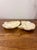 Stone Vintage Italian Alabaster Leaf Dishes - Pair of Sculptural Catchall Bowls For Sale - Image 7 of 7