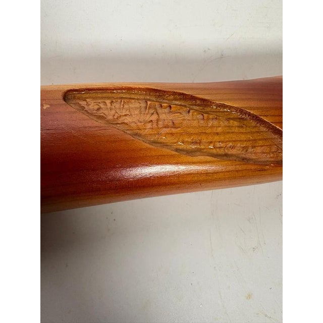 Brown Wooden Baguette Knife Block, France, 1970s For Sale - Image 8 of 11