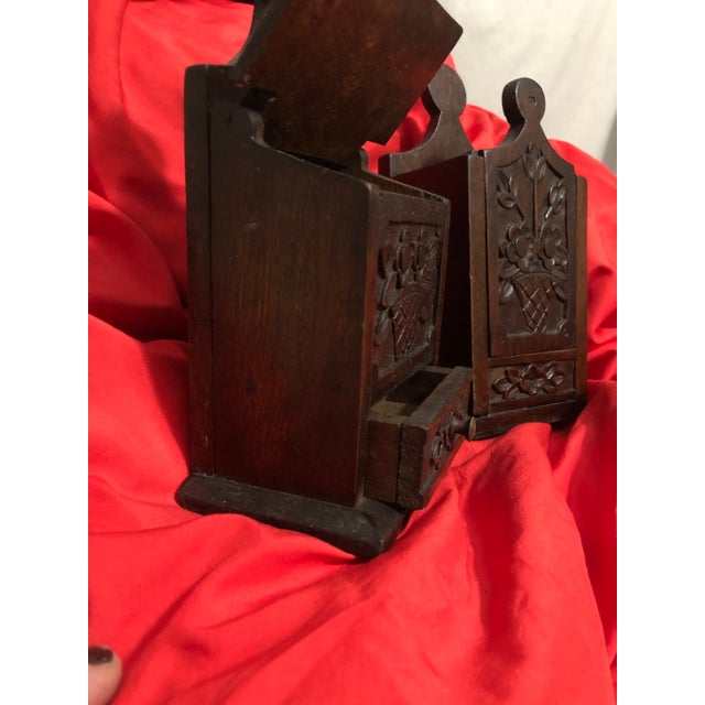19th Century 19th-Century French Country Antique Provençal Kitchen Storage Boxes For Sale - Image 5 of 8