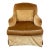 Rose Tarlow Melrose House Roll Arm Silk Velvet Swivel Club Chair For Sale