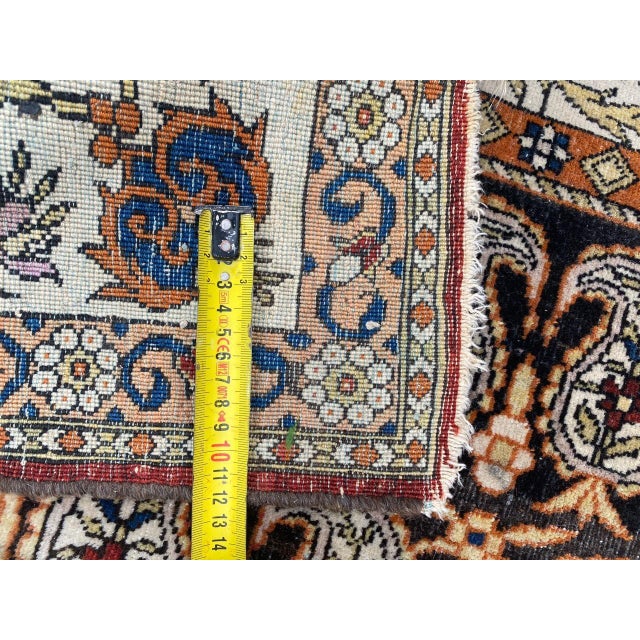 Antique Yazd Rug, 1890s For Sale - Image 17 of 18