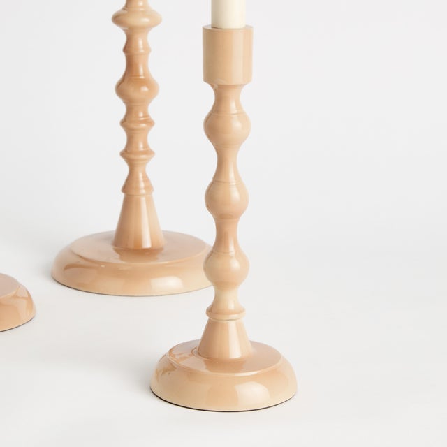 Contemporary Rosina Taper Holders, Set Of 3 For Sale - Image 3 of 3