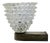 Rostrato Murano Glass and Brass Wall Lamp by Ercole Barovier for Barovier & Toso, Italy, 1940s For Sale