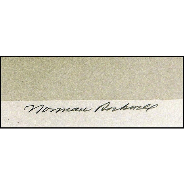 American 1970s First Airplane Ride, Norman Rockwell For Sale - Image 3 of 5