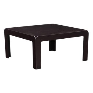 Vintage Coffee Tables Lacquered Wood, Italy, 1980s For Sale