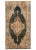 Tan Vintage Persian Distressed Handmade Scatter Wool Rug For Sale - Image 11 of 12