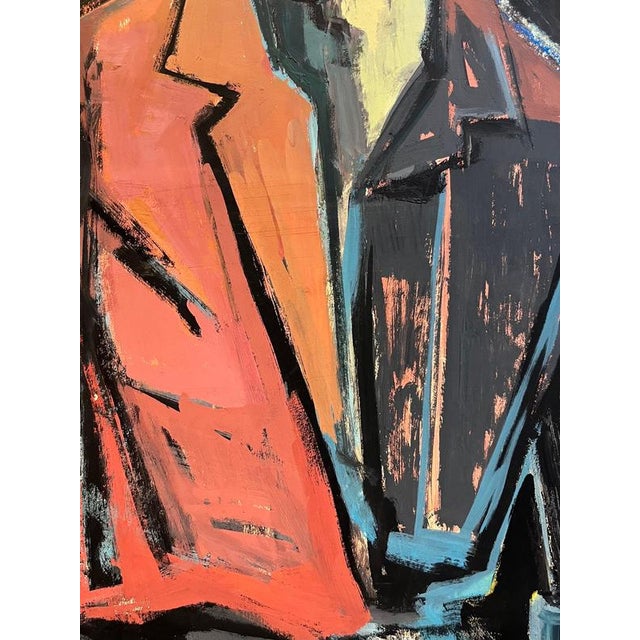 Frank Chabry, The Student, Oil on Canvas / Paper For Sale - Image 4 of 9