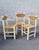 Charlotte Perriand Dordogne Chairs attributed to Charlotte Perriand for Sentou, France, 1960s, Set of 3 For Sale - Image 4 of 17