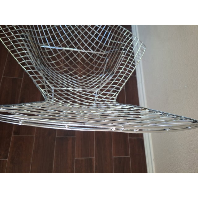 Vintage Mid-Century Modern Bertoia Bird Chair by Knoll For Sale - Image 10 of 12
