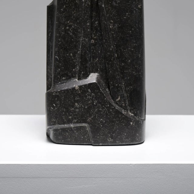 Jan Keustermans, Abstract Sculpture, Belgian Blue Stone For Sale - Image 4 of 18