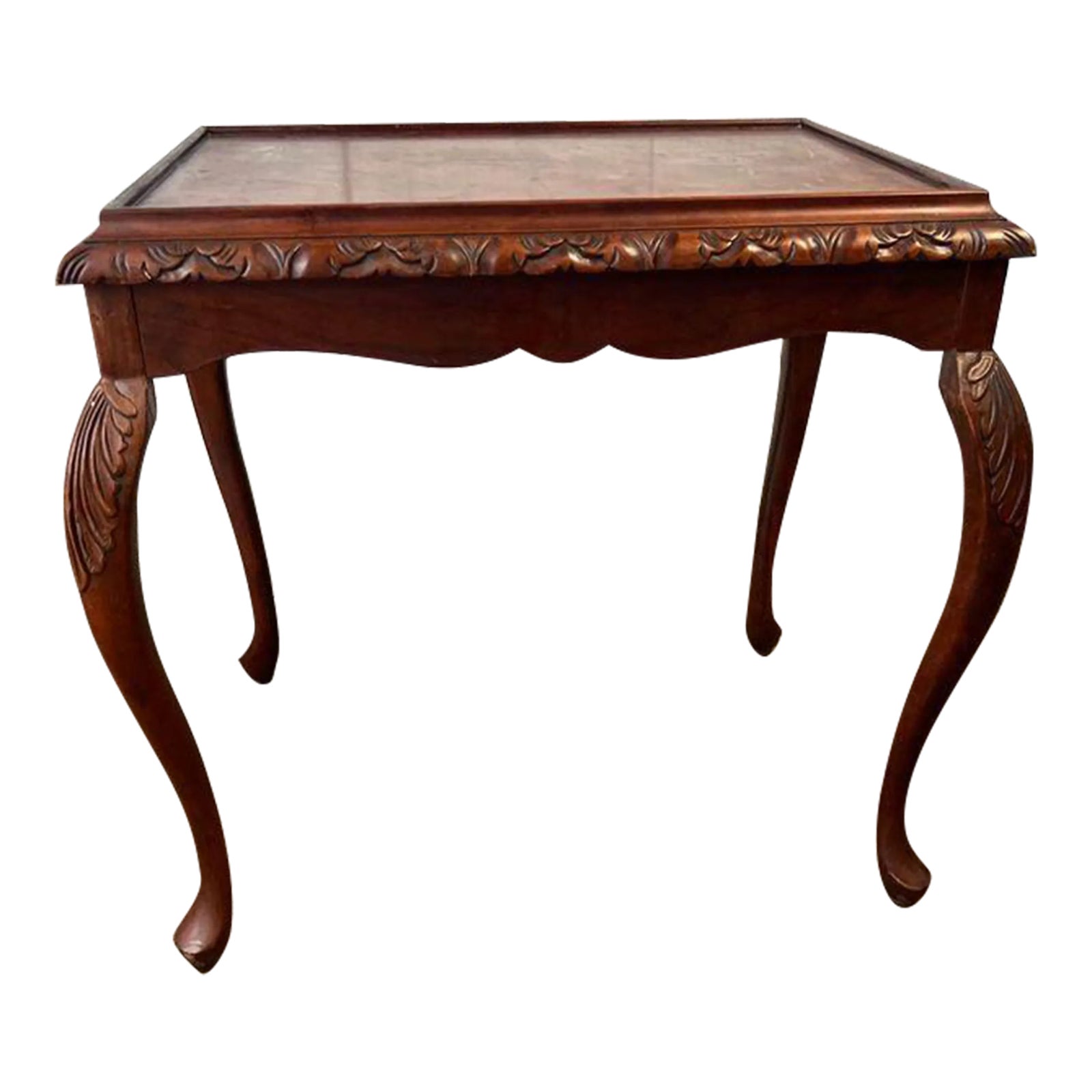 Bombay Company French Provincial Style Side Table | Chairish