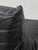 Set of French Togo Lounge Chair and Ottoman in Black Leather attributed to Michel Ducaroy for Ligne Roset, 1970s For Sale - Image 10 of 14