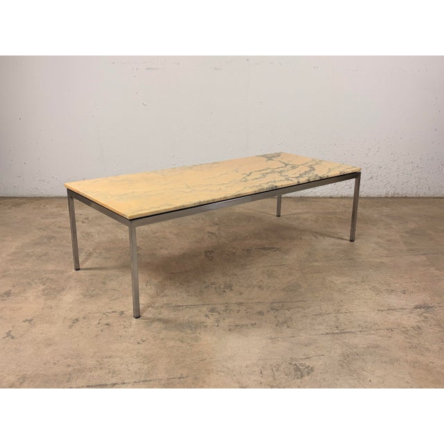 Marble Coffee Table by Florence Knoll for Knoll International, 1970s For Sale - Image 15 of 15