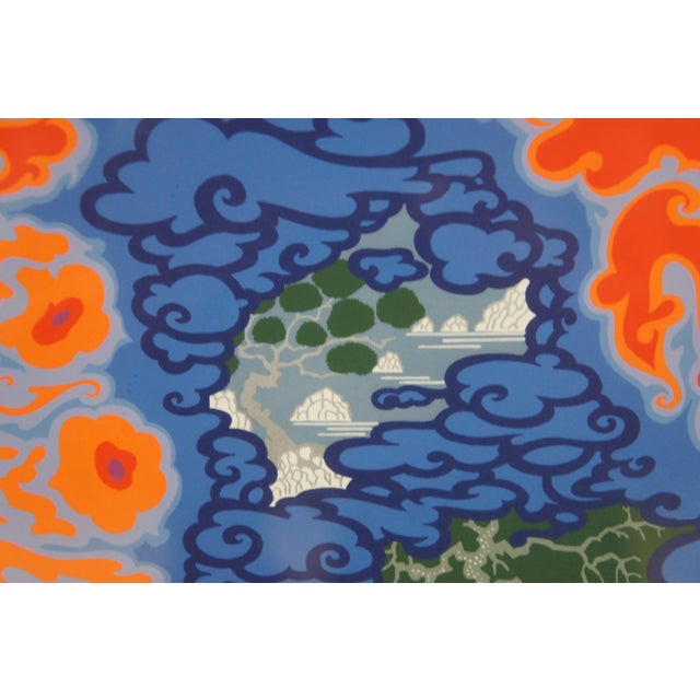 1980s Erté 'Dream Voyage' Art Deco Colored Serigraph Hand Signed Artist Proof For Sale - Image 10 of 13