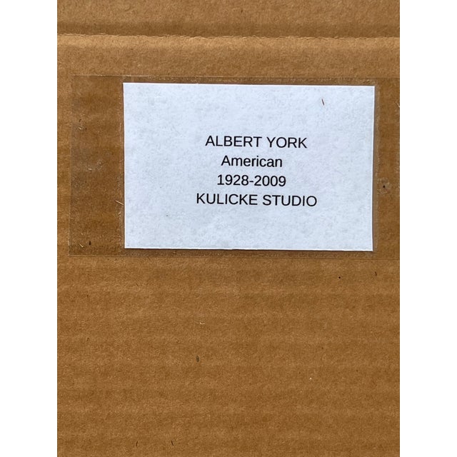 American Landscape Painting in the Manner of Albert York (1928-2009) Signed For Sale In West Palm - Image 6 of 12