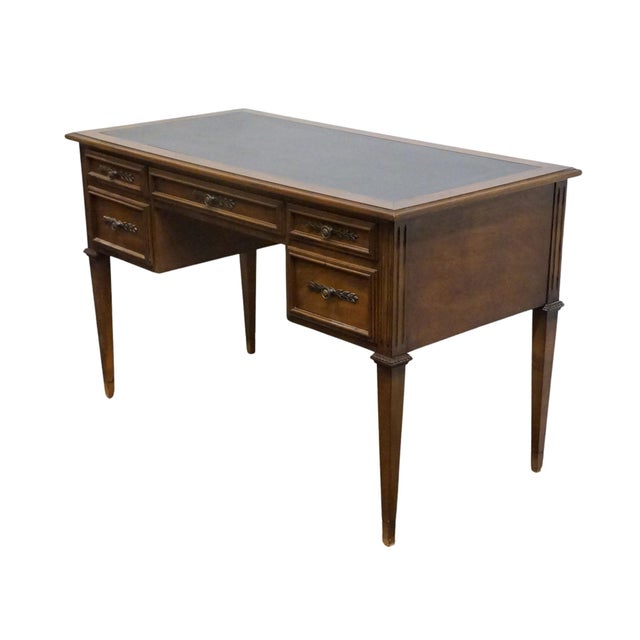 SLIGH FURNITURE Italian Style 46" Writing Desk 29.5" High 46" Wide 22.25" Deep Knee Area: 24" High x 19" Wide We...