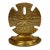 Brass Sand Dollar Bookend* For Sale
