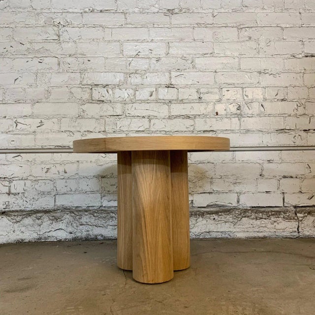 Not Yet Made - Made To Order Four Curves Side table -made to order For Sale - Image 5 of 11