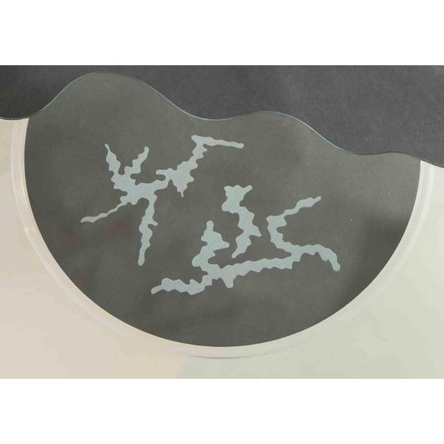 Scornice Wall Mirror in Metal and Glass by Nanda Vigo, Italy, 1990s For Sale - Image 4 of 6