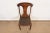 Early 20th Century Limbert Style Antique Arts & Crafts Carved Oak Side Chair or Dining Chair, Circa 1900 For Sale - Image 5 of 12