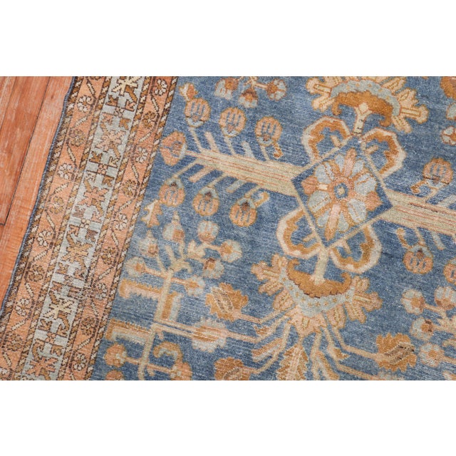 Antique Persian Lilihan Rug - 3'7" x 4'11" For Sale - Image 9 of 9