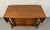 Sculpted Mid-Century Rolling Drop-Leaf Walnut Bar Cart For Sale - Image 4 of 17