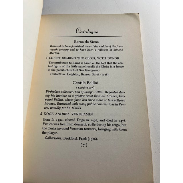 American 1949 the Frick Collection Paintings Book For Sale - Image 3 of 7