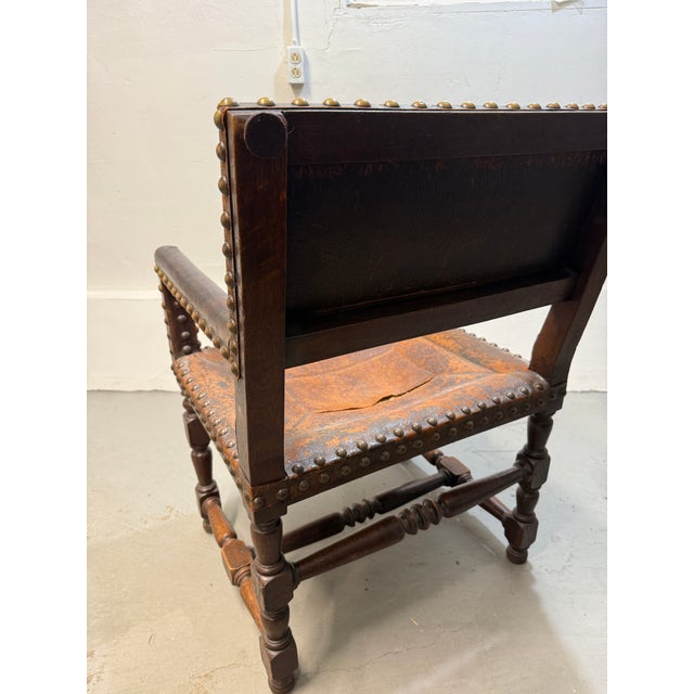Early 19th Century Antique Arm Chair For Sale - Image 4 of 6