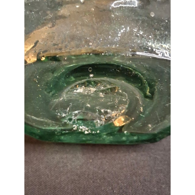 Antique Albany Glass Works Historical Flask Gi-28 Steamboat Sailboat Aqua Glass 1840s For Sale - Image 14 of 17