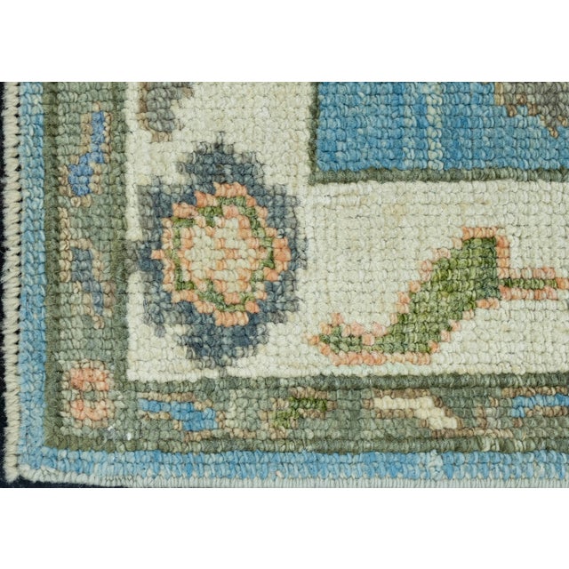 Turkish Oushak Rug 2'3" x 3'1" #17047 For Sale - Image 4 of 8