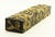 Stone Early 20th Century Chinese Yellow Shoushan Stone Brush / Glove Long Box With Cameo Cut Flowers For Sale - Image 7 of 12