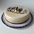 1950s Vintage Hand-Painted Faience Butter Dish from St-Jean De Monts, 1950s For Sale - Image 5 of 9