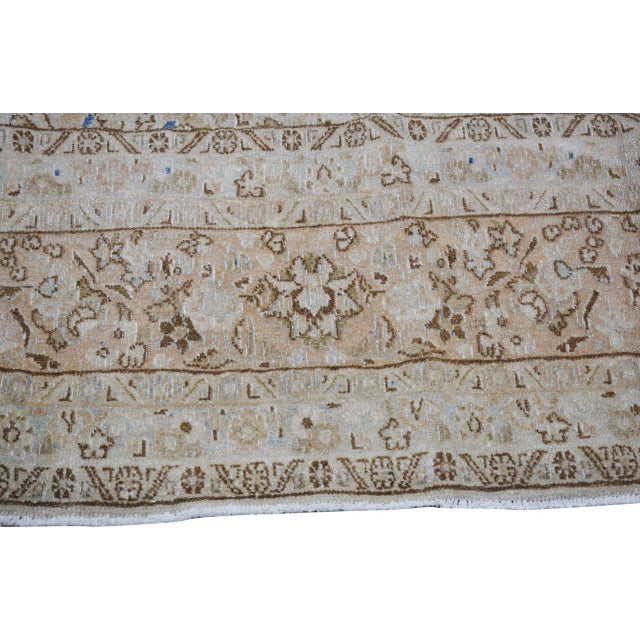 Vintage Turkish Anatolian Professional Hand Knotted Wool Rug, 10'4x19'9 For Sale - Image 4 of 5