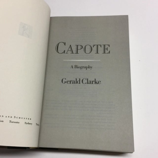 "Capote: A Biography" by Gerald Clarke For Sale - Image 4 of 13