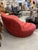 Vladimir Kagan Zoe Sofa for American Leather in Cinnabar Ultrasuede For Sale - Image 13 of 16