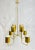 A refined and sculptural 8-light chandelier designed by Barbara Barry for Visual Comfort, part of the celebrated Go...