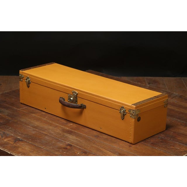 Orange Trunk from Brand Moynat For Sale - Image 4 of 10