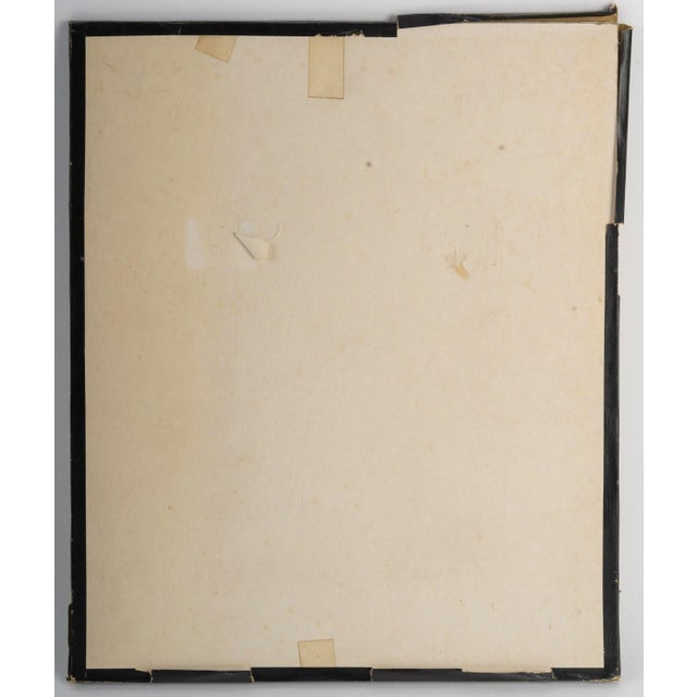 Ev Bouteil, Church Interior, Lithograph For Sale - Image 8 of 9