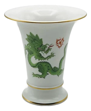 Ming Dragon Vase from Meissen Porcelain, 1950s