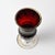 19th Century Bohemian Ruby Red Glass Goblet For Sale - Image 10 of 13