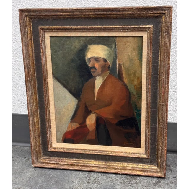 George Luks Original Oil Painting, Signed For Sale - Image 10 of 12