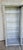 Wood 1930s Vitrine Cabinet, French Bluish Display Cabinet/ Case, Cracked / Peeling Finish For Sale - Image 7 of 18