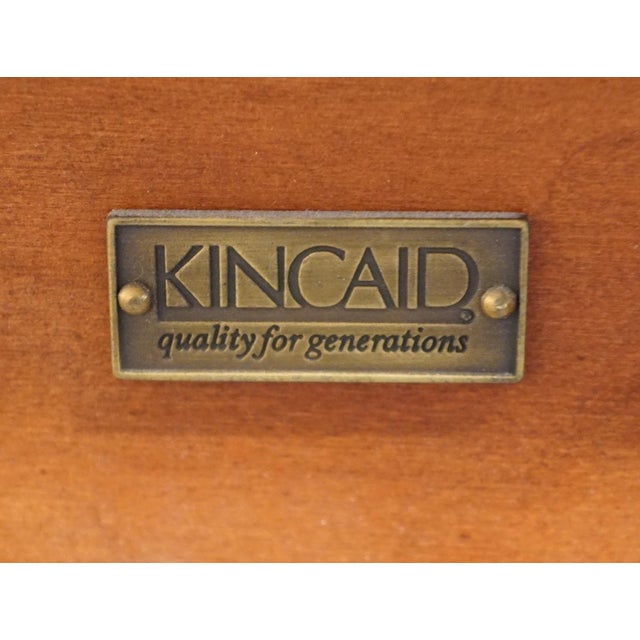 Kincaid Furniture Early American Traditional Style King Size Bed W. Cherry Finish 79-132 For Sale - Image 9 of 10