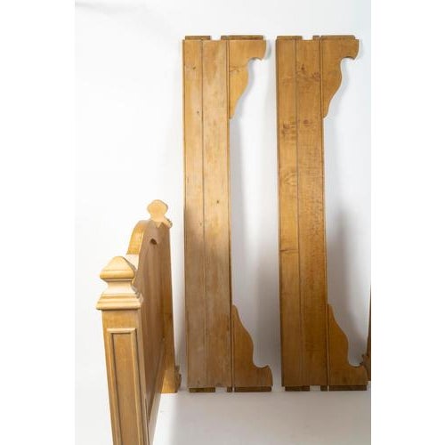 Single Bed Frame with Bench, 1900s For Sale - Image 4 of 6