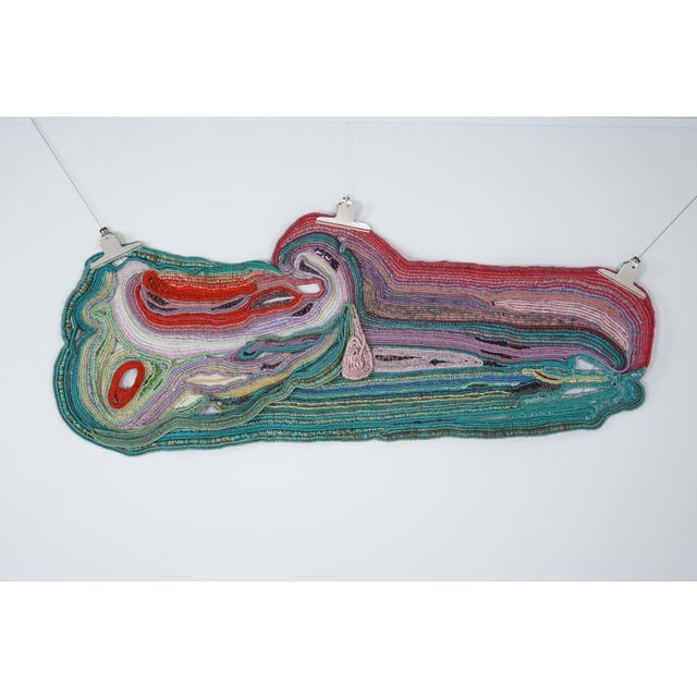 Vintage Wall Decoration Textile, 1970s For Sale - Image 6 of 6